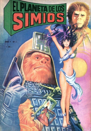 Illustration for article titled International Planet of the Apes comic covers prove that we all hate talking chimps